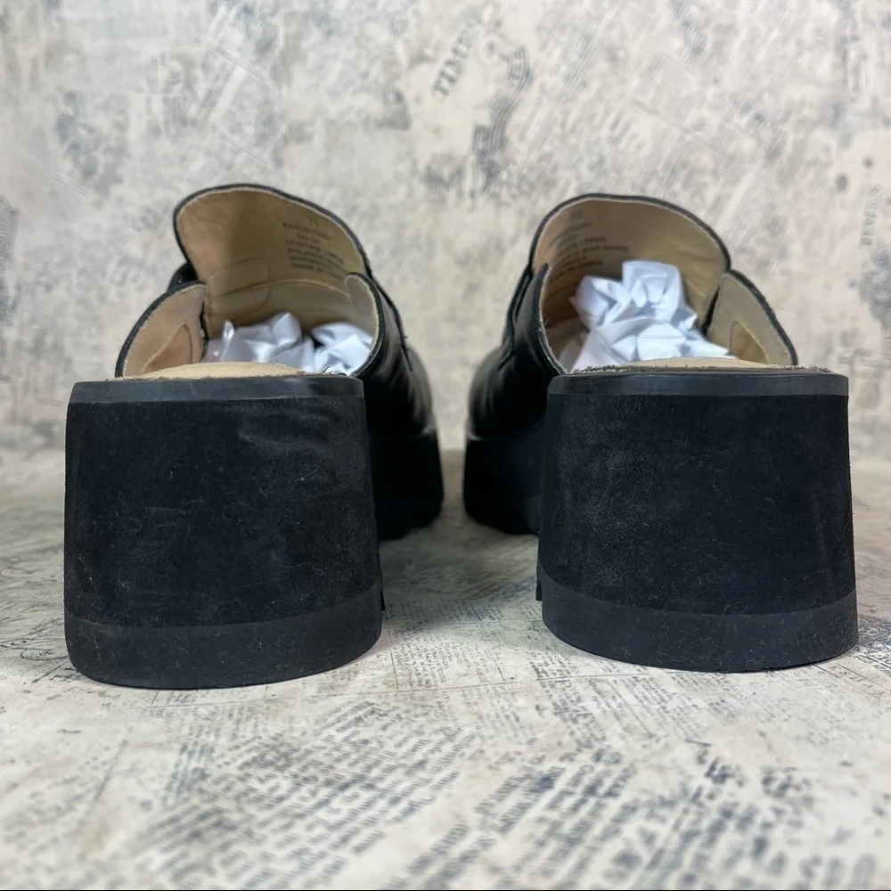American Eagle Bandstand 90s Y2K Platform Slip On Shoes Chunky Vintage